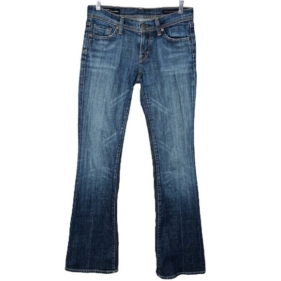 Citizens of Humanity Ingrid Low Waist Flare Jeans sz 27 * Medium Wash Denim #002 - Picture 1 of 9